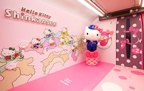 Hello kitty shinkansen kawaii room