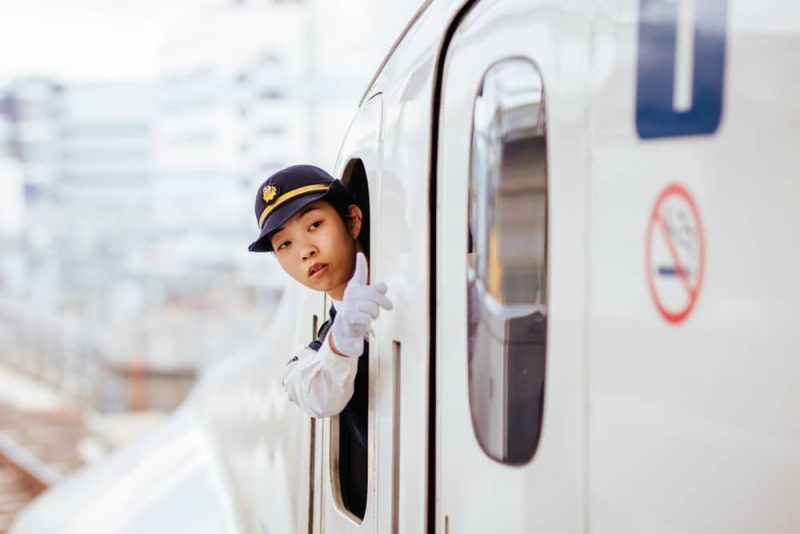 japan train staff