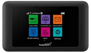 Pocket Wifi device for Japan