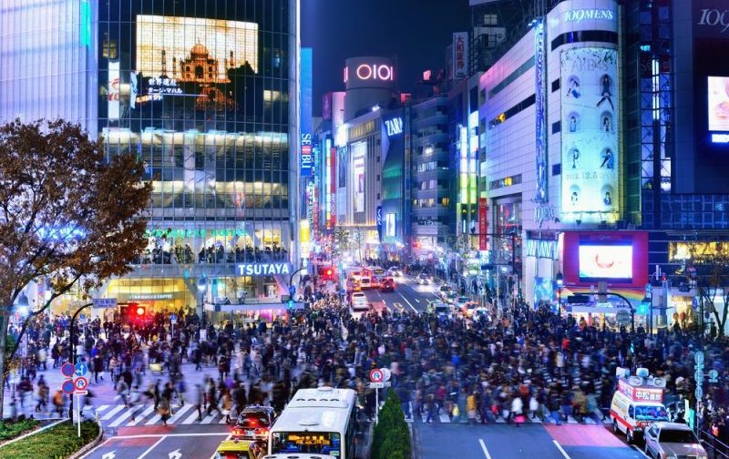 Shibuya crossing, Tokyo