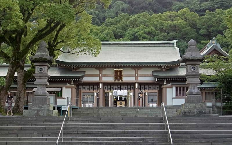 sanctuaire terukuni jinja kagoshima